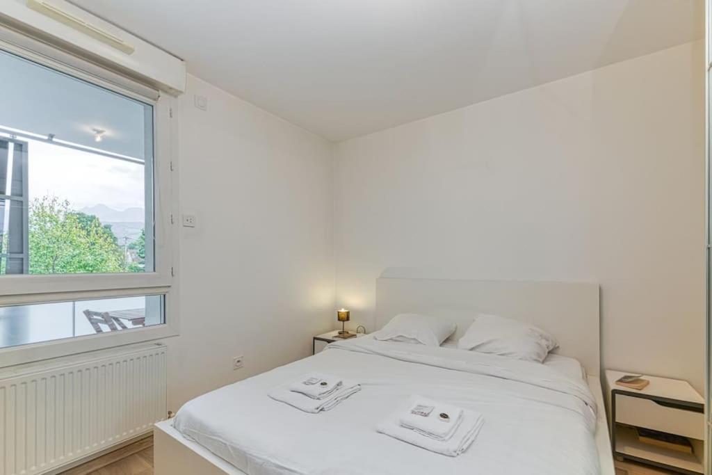 Bel Appartement-Garage Prive-Balcon-Wifi Fibre Rhut Exterior foto